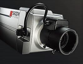 防犯モニタ、防犯カメラ